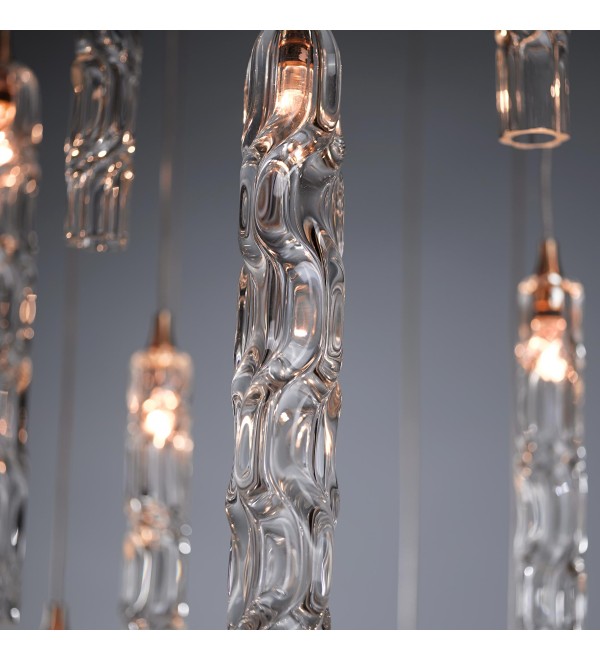 Подвесной светильник Delight Collection Twist OWD272-7 gold