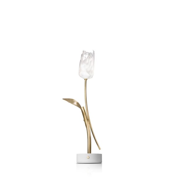 Настольная лампа Slamp Tulip Battery white