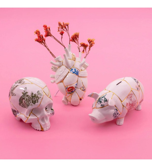 Ваза Seletti Love in Bloom Kintsugi