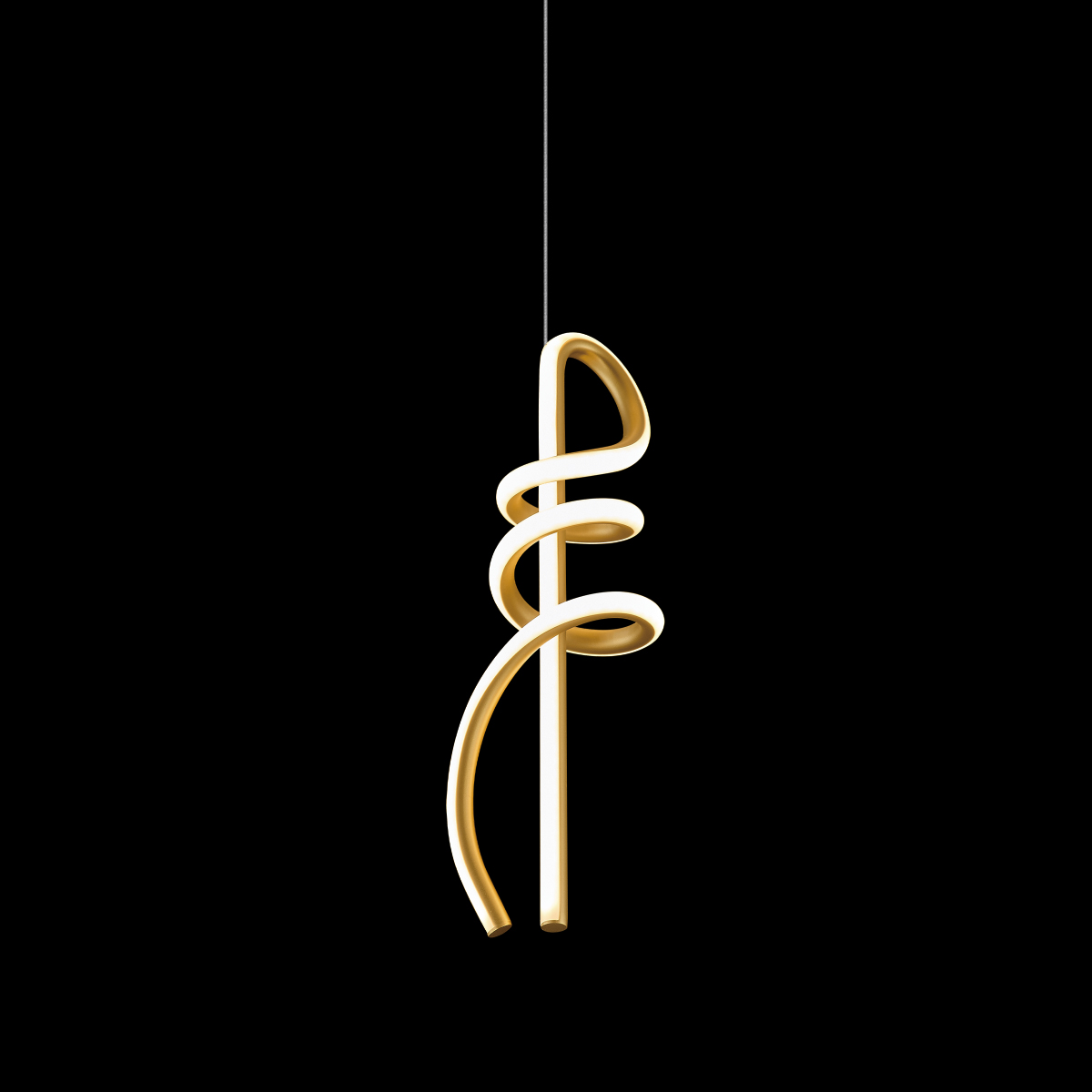 Подвесной светильник Delight Collection Clef MD24083012-1A gold