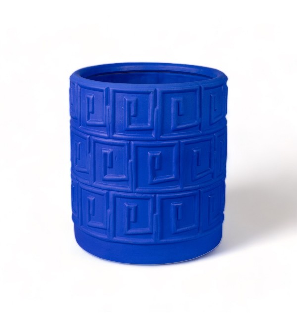 Цветочный горшок Seletti Magna Graecia Greca Blue