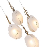 Подвесной светильник Delight Collection RP168421-4 matt gold bronze