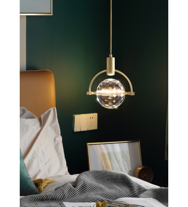 Подвесной светильник Delight Collection 2121P/A brass/clear