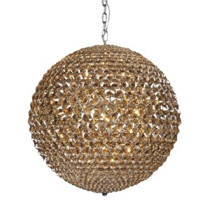 Люстра Illuminati Corso MD103204-9A chrome/smoky