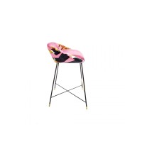 Барный стул Seletti Toiletpaper Furniture Pink Lipsticks