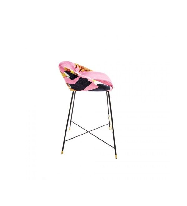 Барный стул Seletti Toiletpaper Furniture Pink Lipsticks