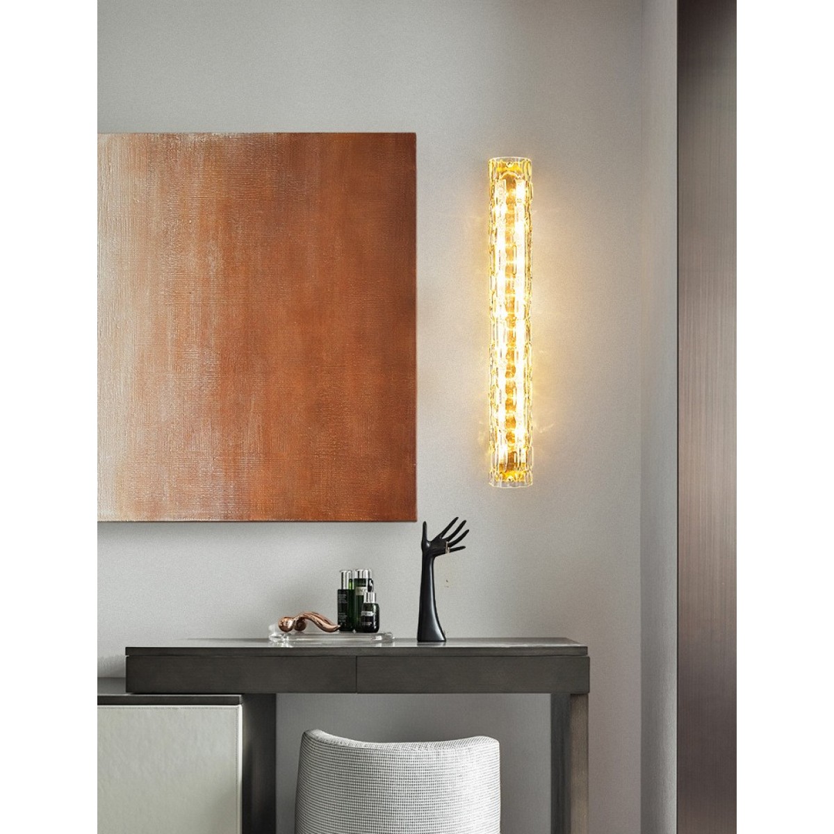 Настенный светильник Delight Collection 88085W/L gold/clear