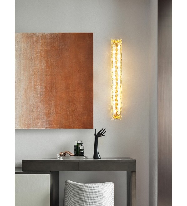 Настенный светильник Delight Collection 88085W/L gold/clear