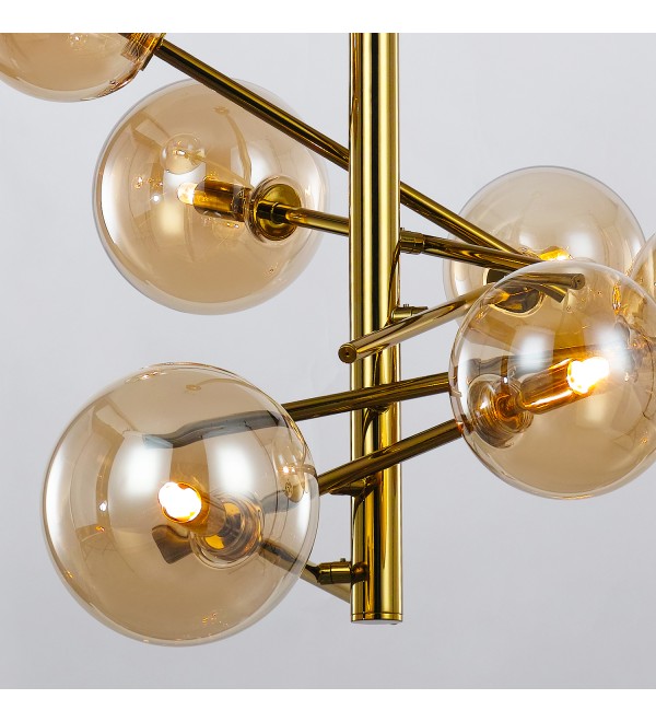 Люстра Delight Collection Globe Mobile MX19009070-6B gold