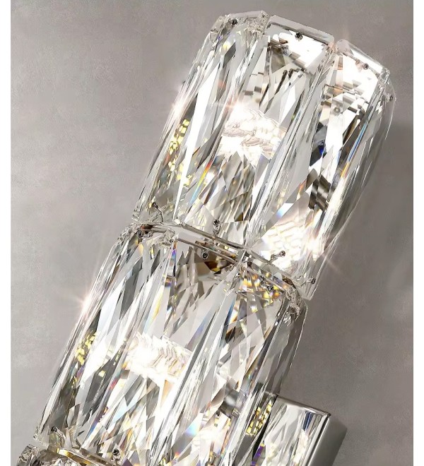 Настенный светильник Delight Collection A06W/4 silver/clear