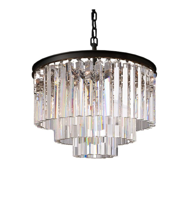 Люстра Delight Collection Odeon 6 black/clear