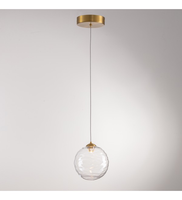 Подвесной светильник Delight Collection MD25030001-1A brass/clear
