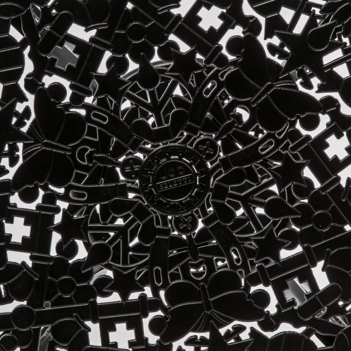 Обеденный стол Seletti Industry Collection Aluminium Black
