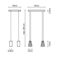 Подвесной светильник Fabbian D69A0700 flow