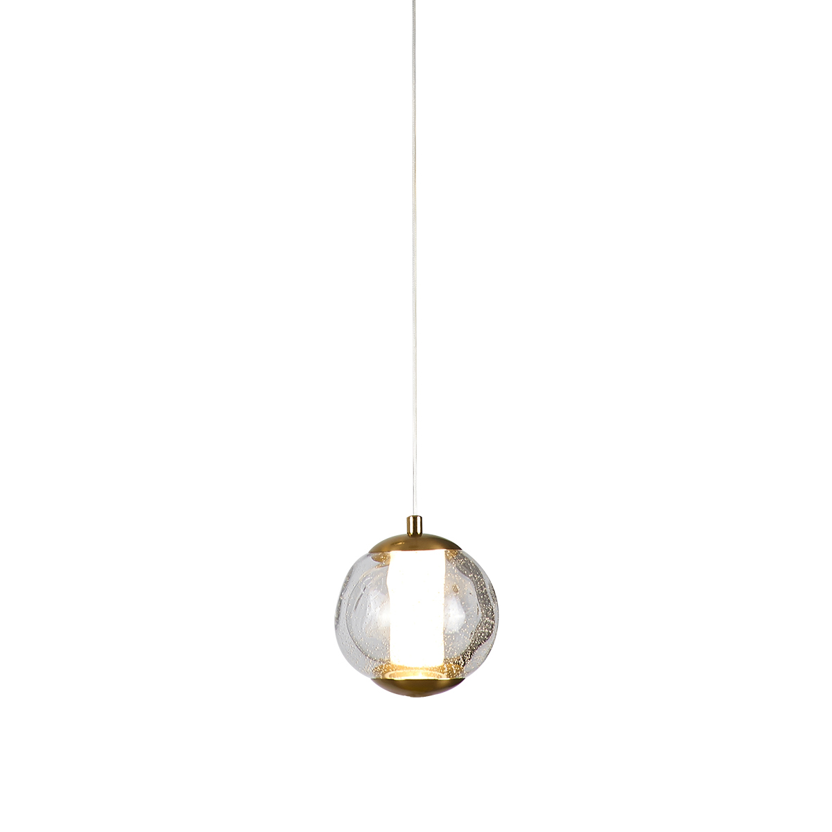 Подвесной светильник Delight Collection OD2437-1 gold/clear