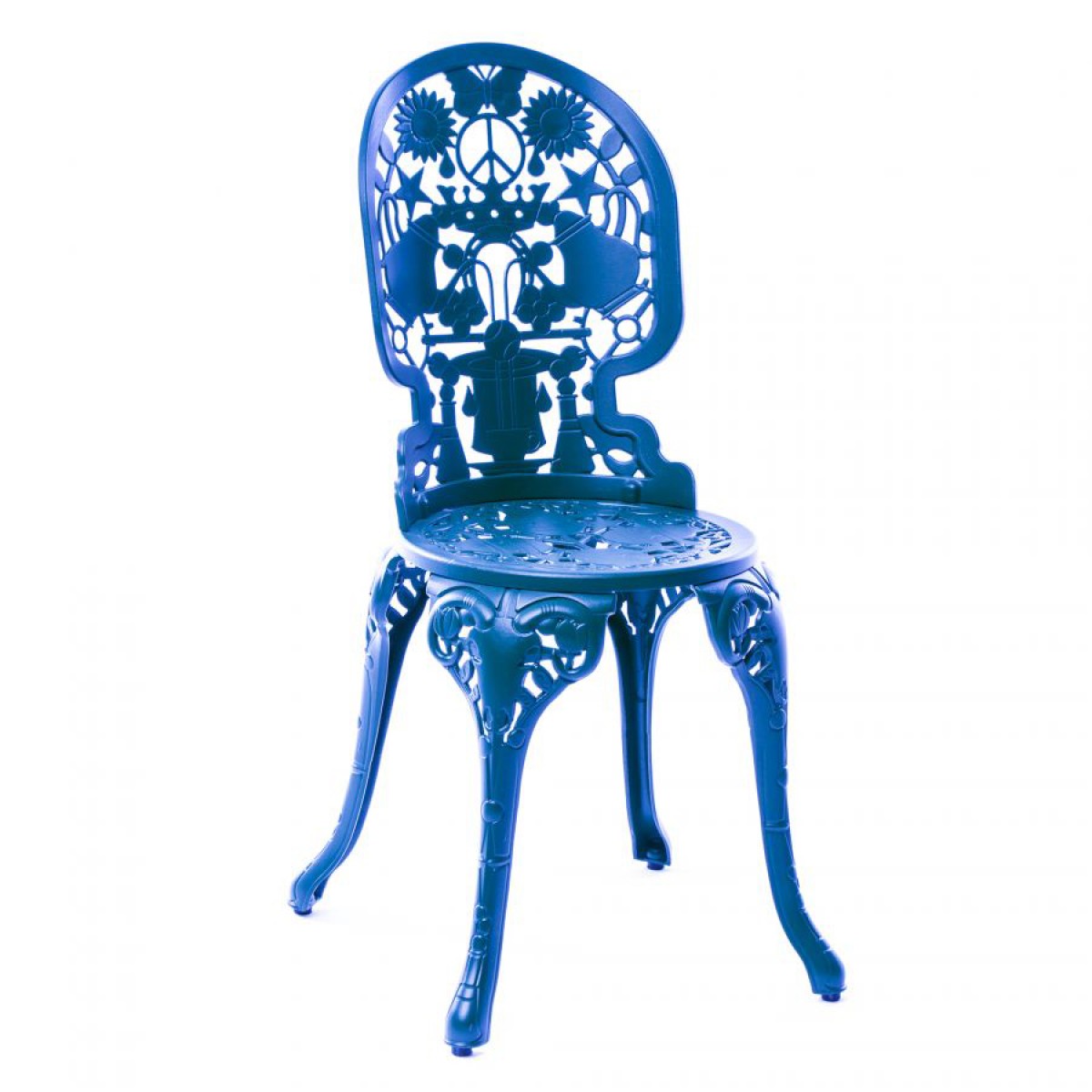 Стул Seletti Industry Collection Aluminium Sky Blue