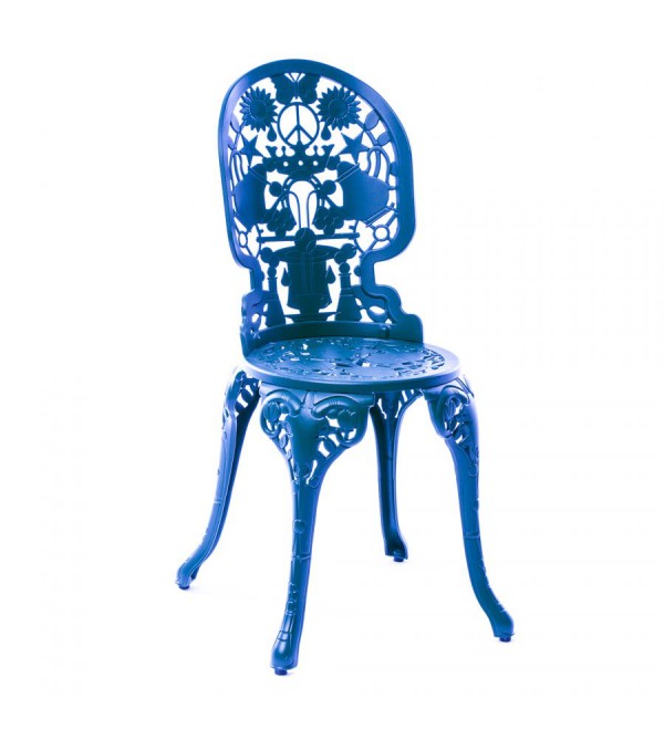 Стул Seletti Industry Collection Aluminium Sky Blue