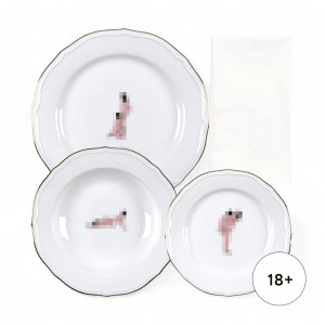 Тарелка Seletti Seikantai5271 SUSPENDED Set of 3