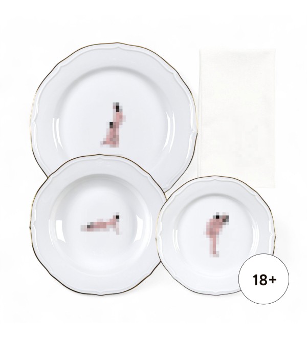 Тарелка Seletti Seikantai5271 SUSPENDED Set of 3