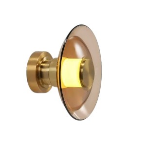 Настенный/Потолочный светильник Delight Collection 8665W/S gold/amber