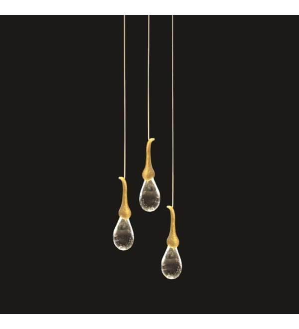 Подвесной светильник Delight Collection Seed OMG07287-3 gold