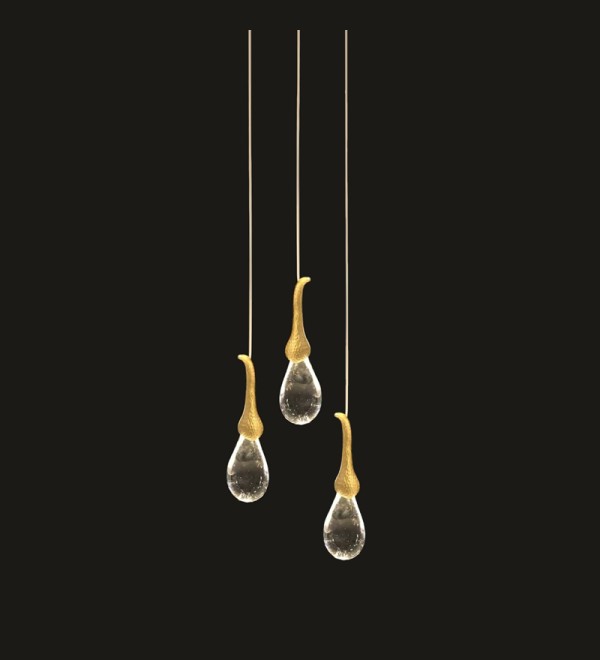 Подвесной светильник Delight Collection Seed OMG07287-3 gold