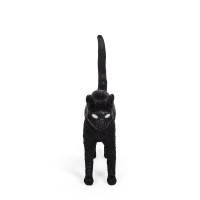 Настольная лампа Seletti Jobby The Cat Black