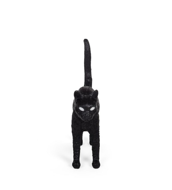 Настольная лампа Seletti Jobby The Cat Black