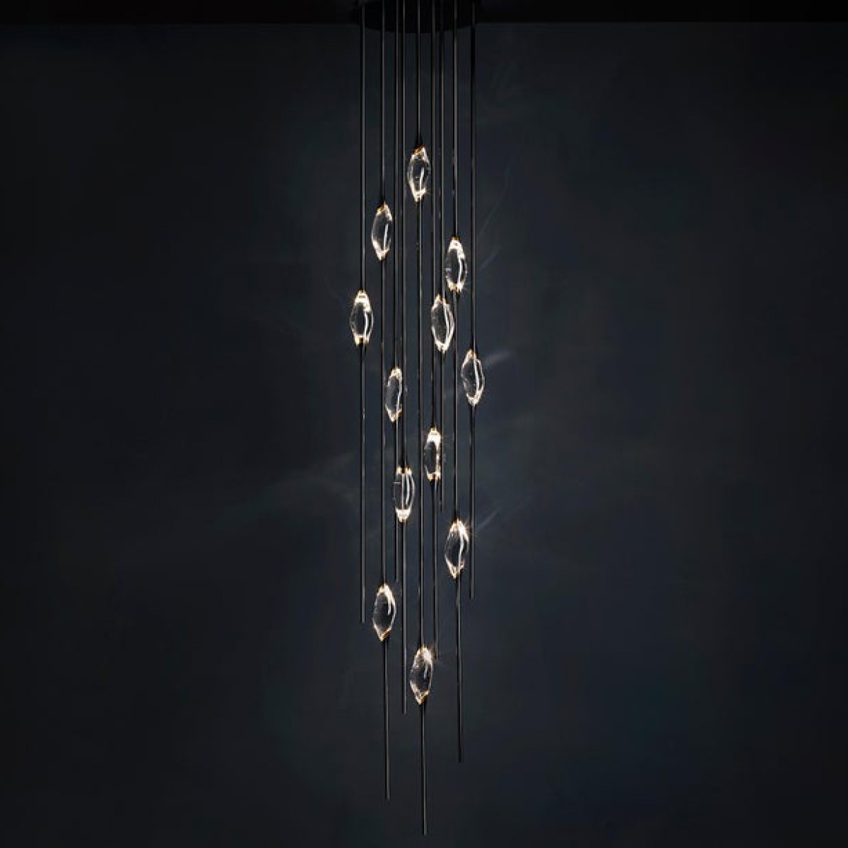 Подвесной светильник Delight Collection Pezzo 12 pearl black