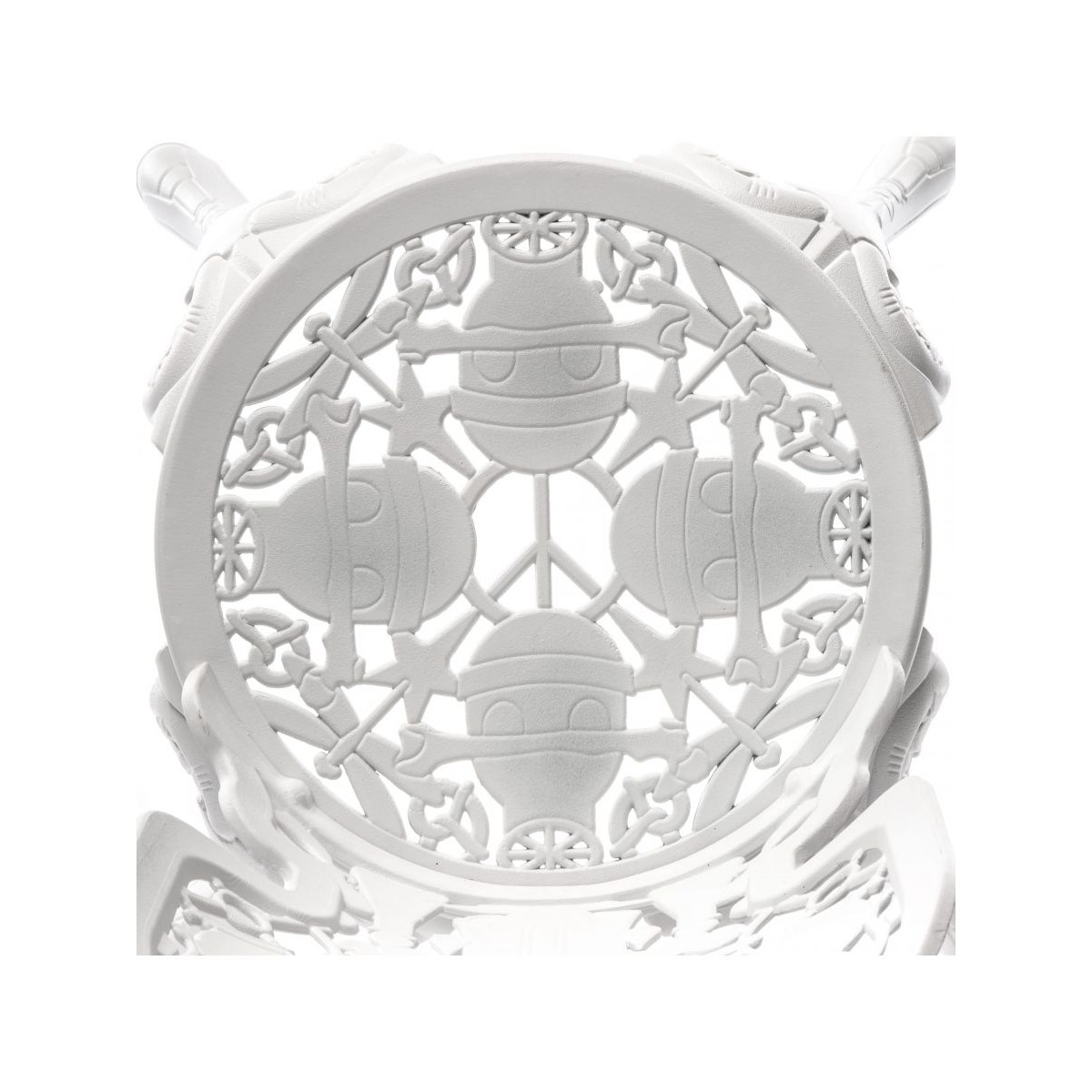Стул Seletti Industry Collection Aluminium White (белый, арт. 18686_BIA)