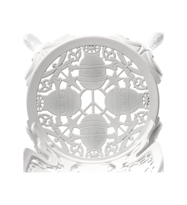 Стул Seletti Industry Collection Aluminium White (белый, арт. 18686_BIA)
