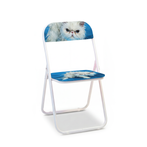 Складной стул Seletti Toiletpaper Pets Angry Cat