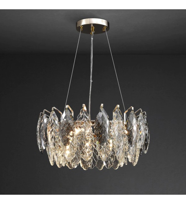 Люстра Delight Collection D8011P/R-600 gold/smoky