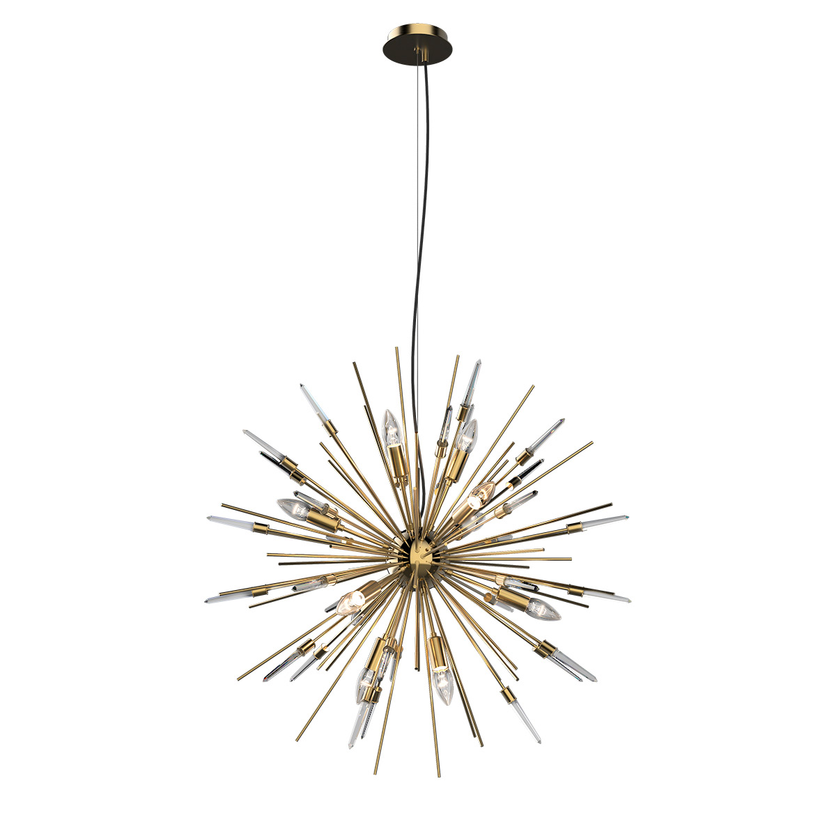 Люстра Delight Collection Boivin 12A gold/ clear crystal