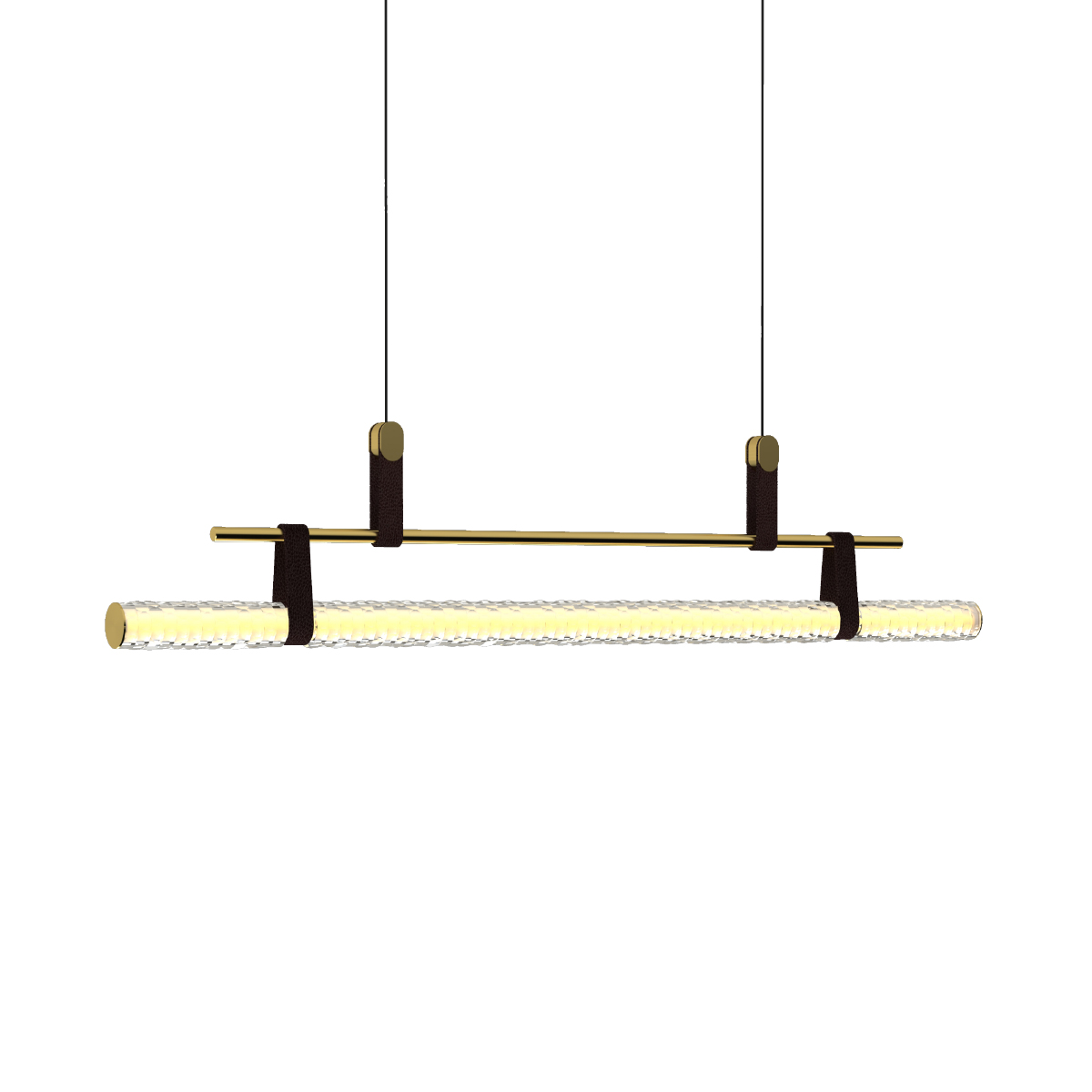 Подвесной светильник Delight Collection 8501P/L brass/clear