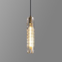 Подвесной светильник Delight Collection MT8851-1H bronze/clear