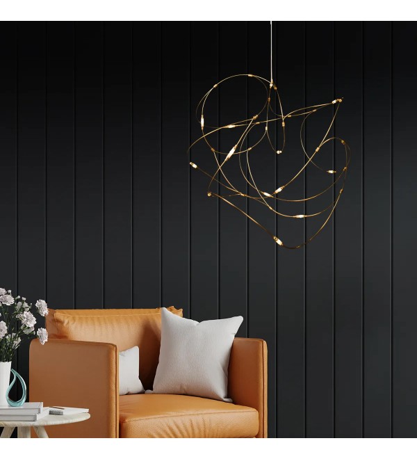Подвесной светильник Delight Collection 10154P/D800 gold