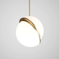 Подвесной светильник Delight Collection Crescent 3S brass