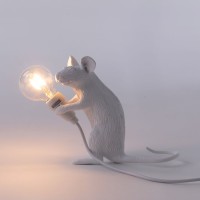 Настольная лампа Seletti Mouse Lamp Sitting USB