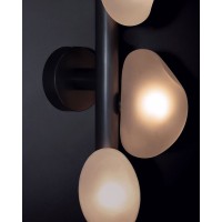 Настенный светильник Delight Collection Matter 5055W/3 black/white