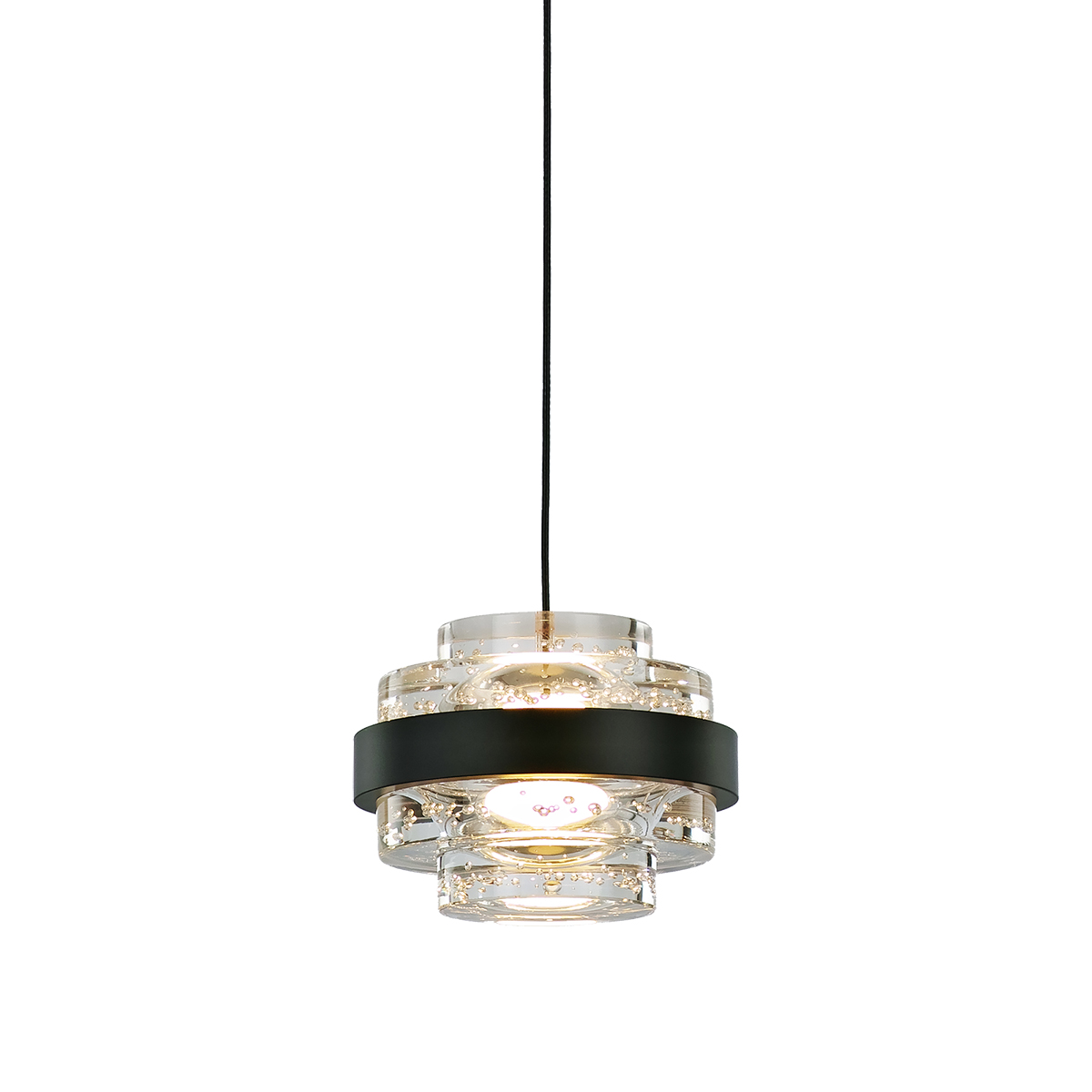 Подвесной светильник Delight Collection Indiana MD22030002-1A black/clear