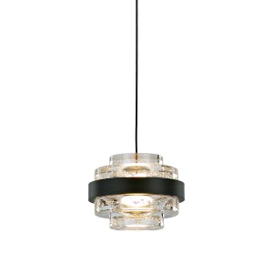 Подвесной светильник Delight Collection Indiana MD22030002-1A black/clear