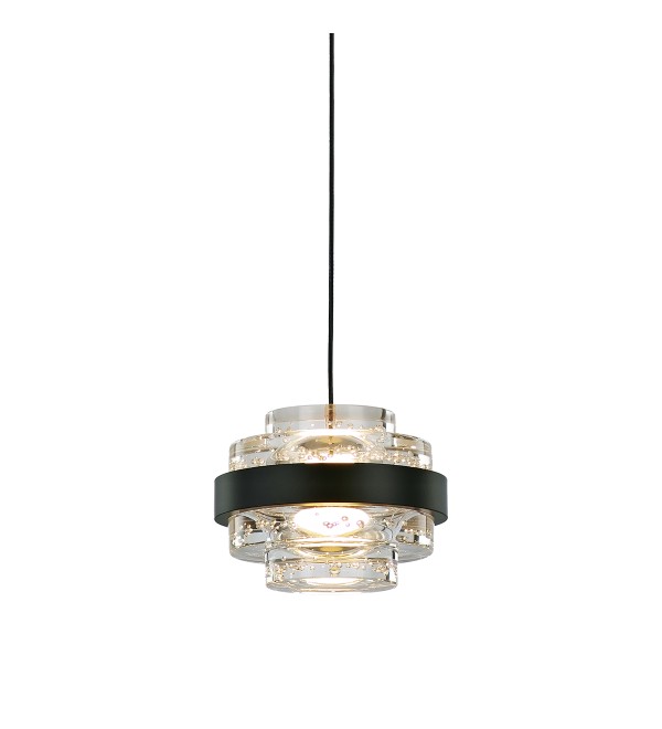 Подвесной светильник Delight Collection Indiana MD22030002-1A black/clear
