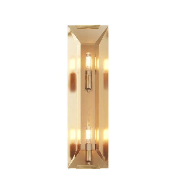 Настенный светильник Delight Collection Harlow Crystal 2A gold
