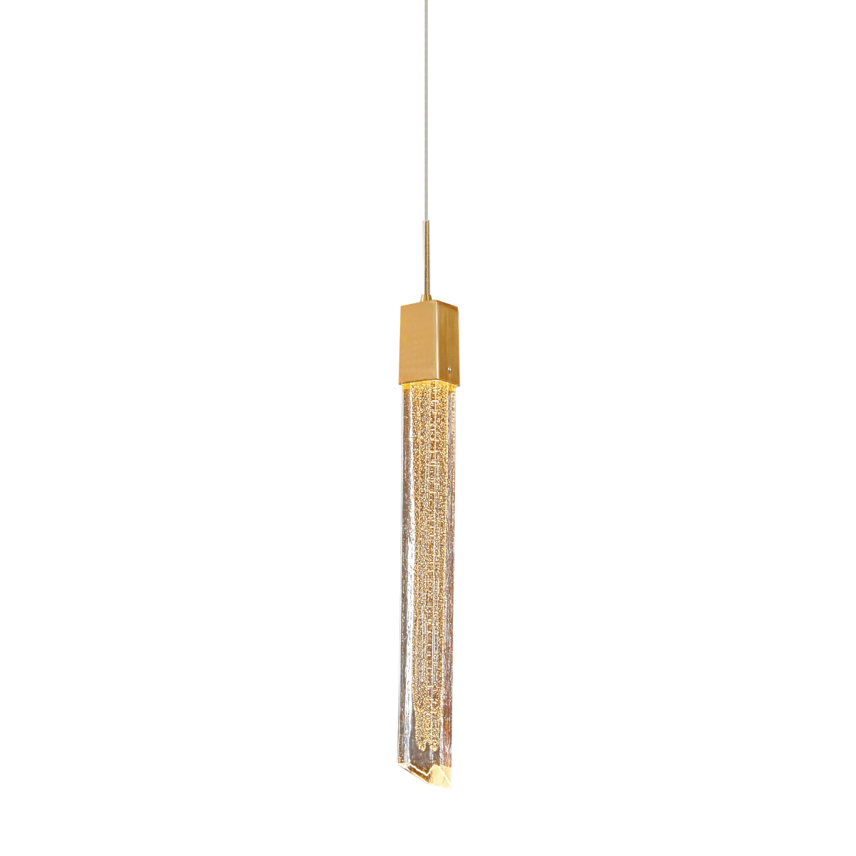 Подвесной светильник Delight Collection OD2510-1 gold/smoky