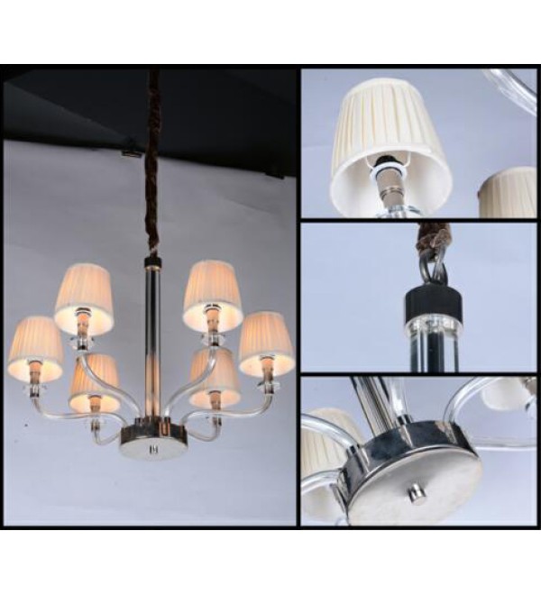 Люстра Delight Collection BRCH9021-6 nickel
