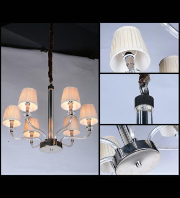 Люстра Delight Collection BRCH9021-6 nickel