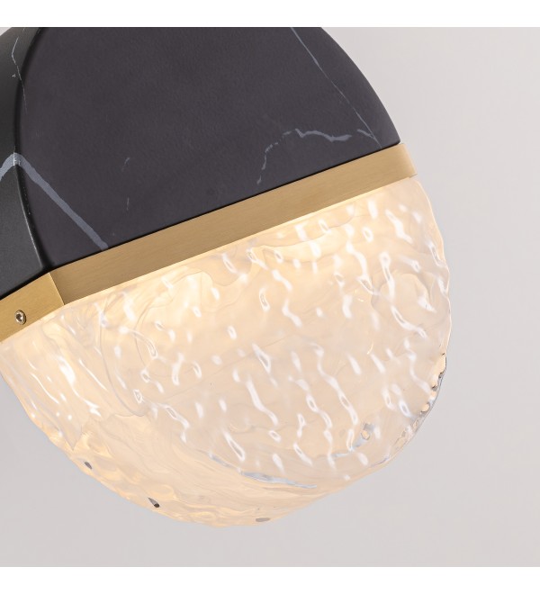 Настенный светильник Delight Collection MD25030008 MB25030008-1A brass/black