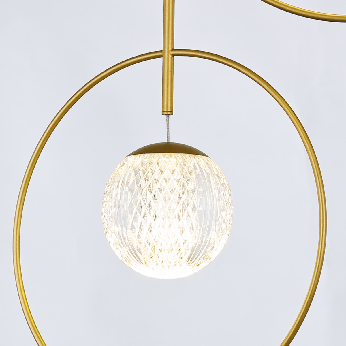 Подвесной светильник Delight Collection Elliot Diamante MD21001043-3A gold