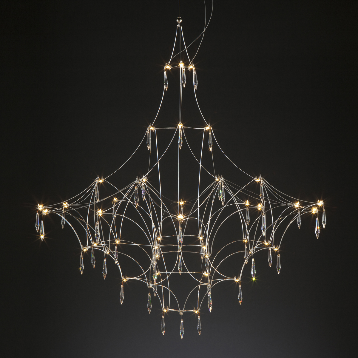 Люстра Delight Collection Lucciola 9176P/S silver